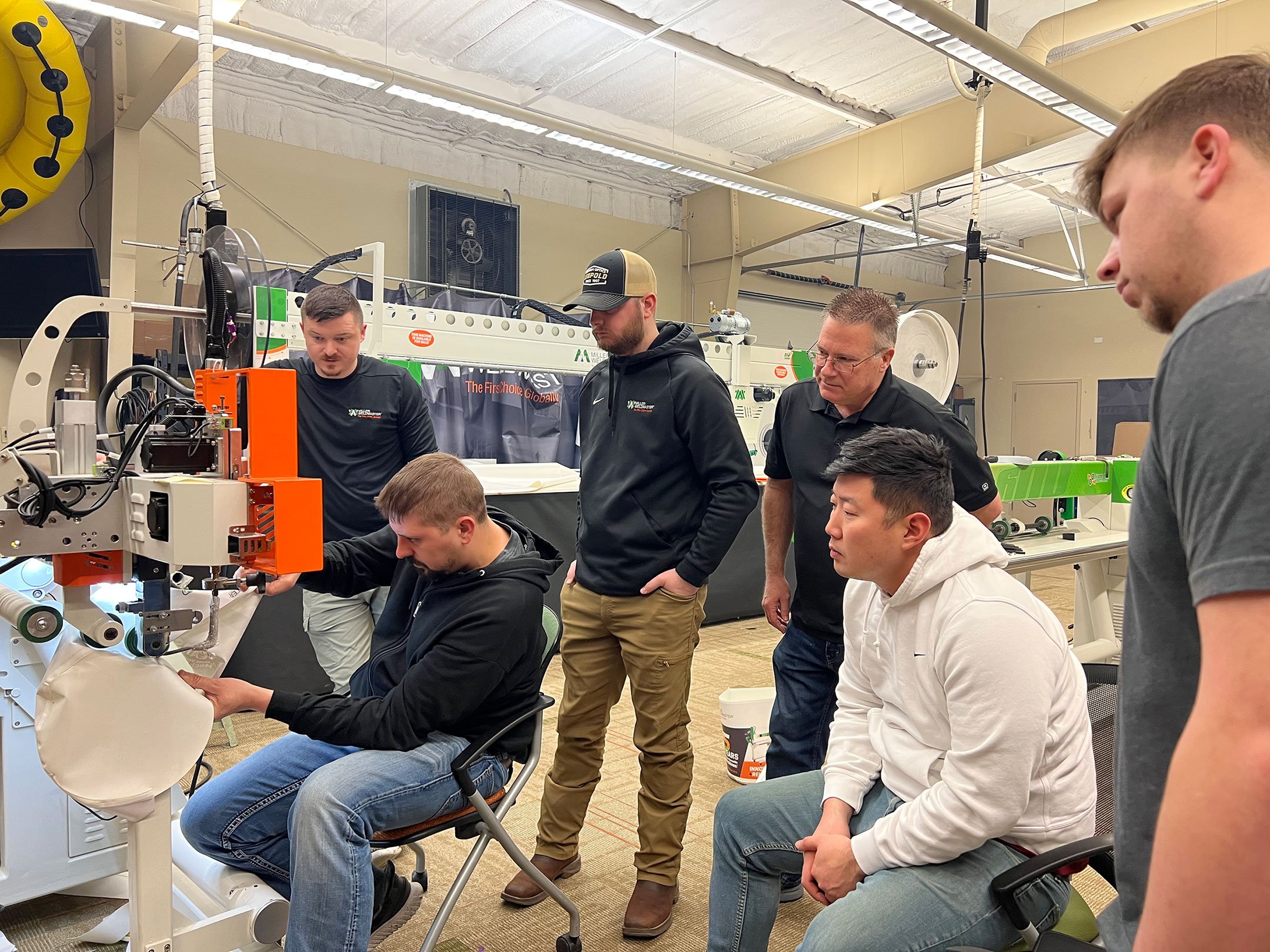 Opleiding stoffen lassen