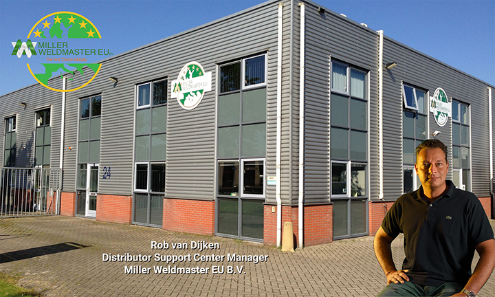 Miller WeldmasterEU-distributiecentrum in Nieuw-Vennep, Nederland