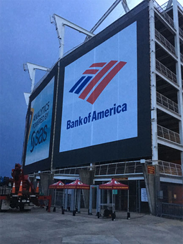 Banier van Bank of America 