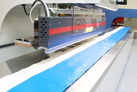 Hoogfrequent lasmachine voor het lassen van PVC-materiaal