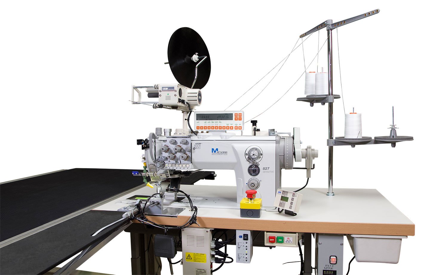 Miller Weldmaster Digitran Automatiseer de naaimachine met transportband