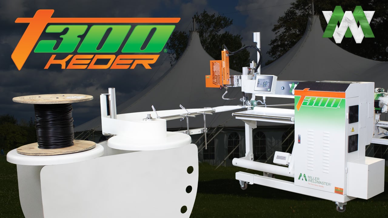 kederbandmachine voor tenten 