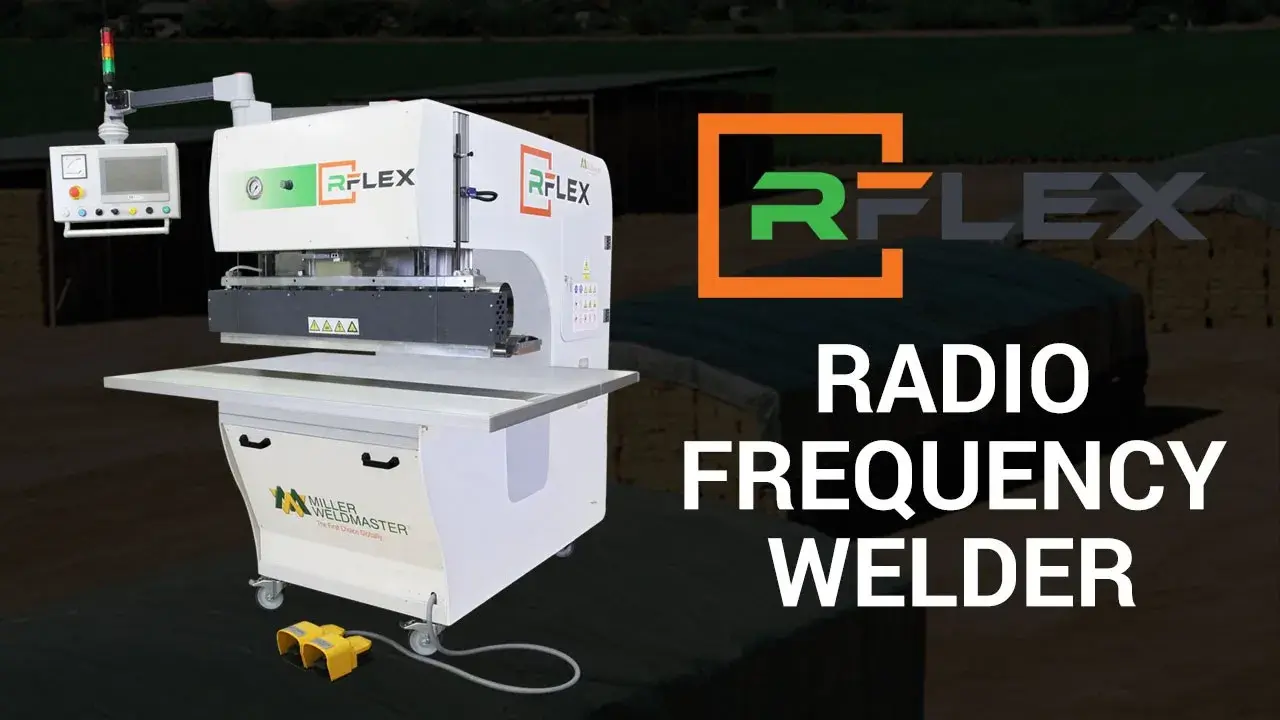 radiofrequent lassen van stof 
